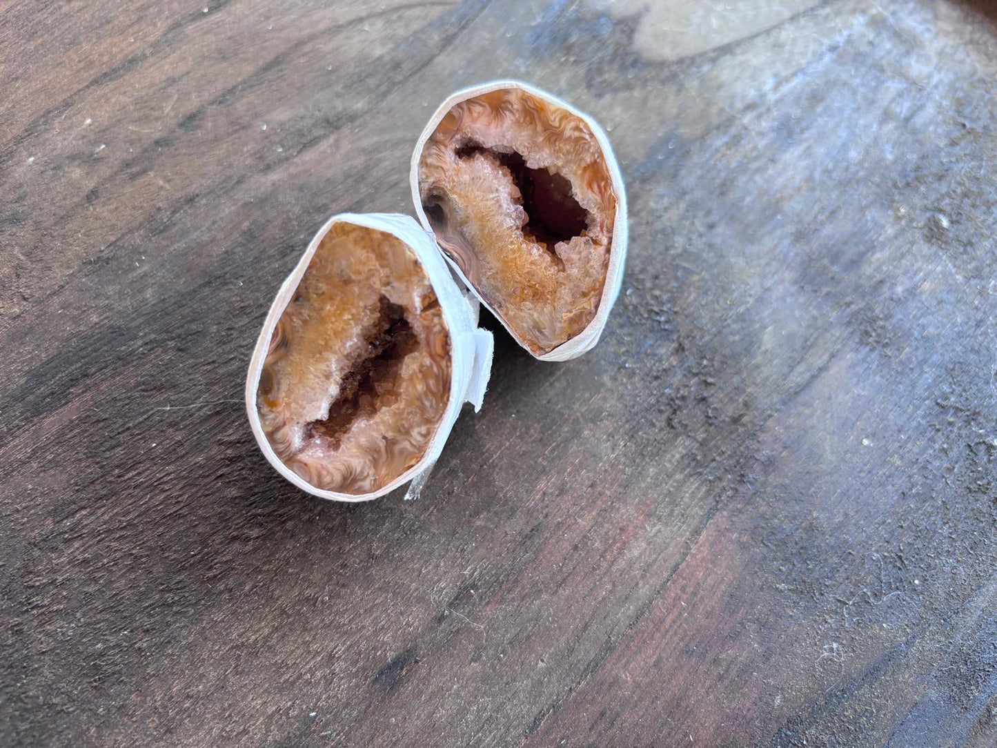 Agaat geode, maat M