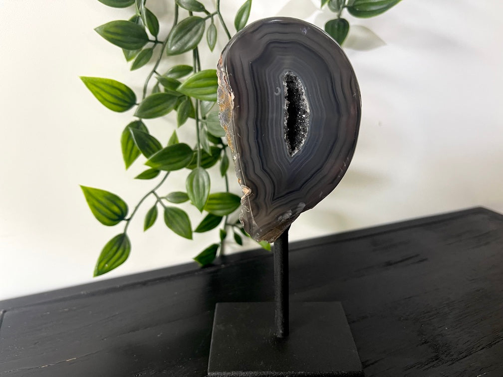 Druzy Agaat op standaard S