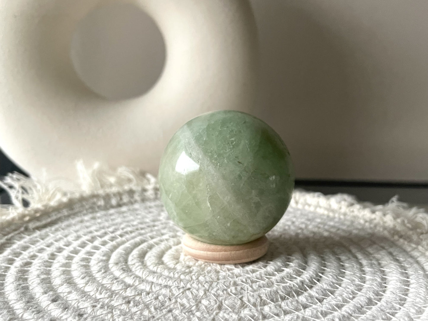 Fluoriet bol 5cm - Kristalkriebels