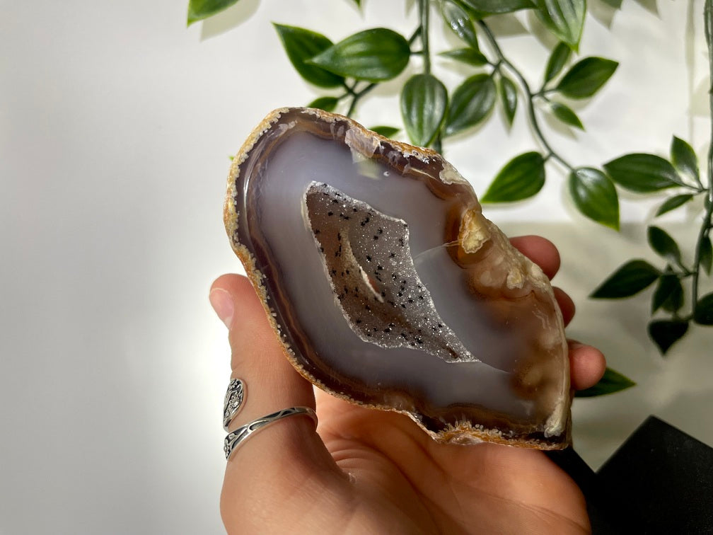 Druzy Agaat op standaard S