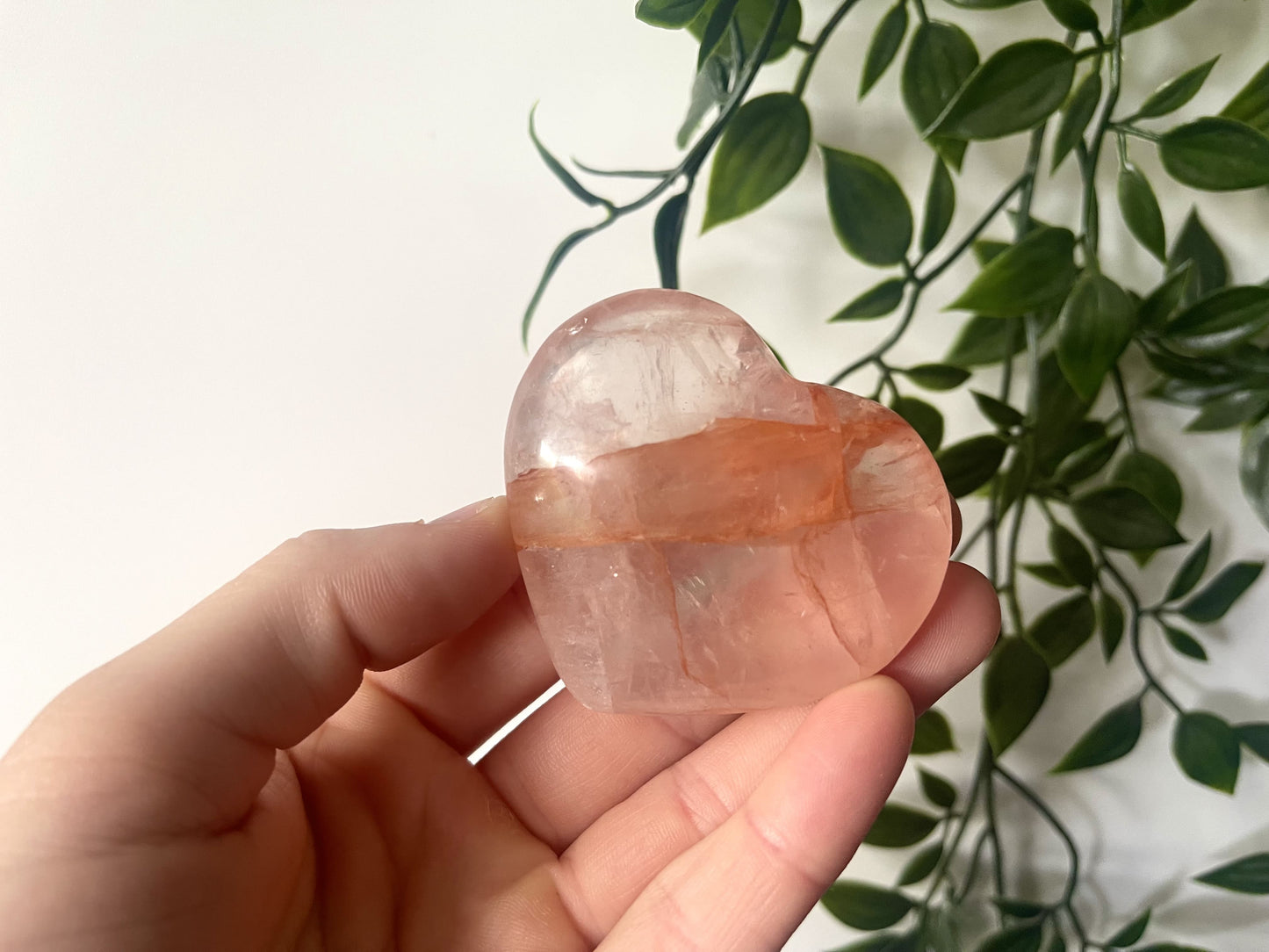 Hematoïde kwarts hart