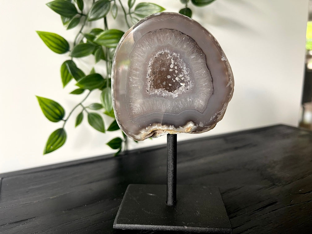 Druzy Agaat op standaard S