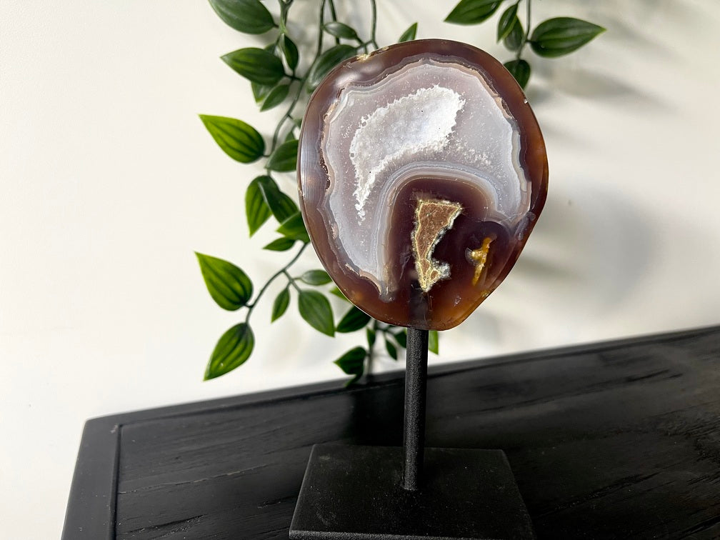 Druzy Agaat op standaard S