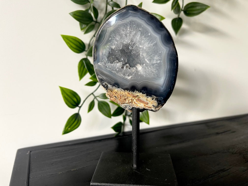 Druzy Agaat op standaard S