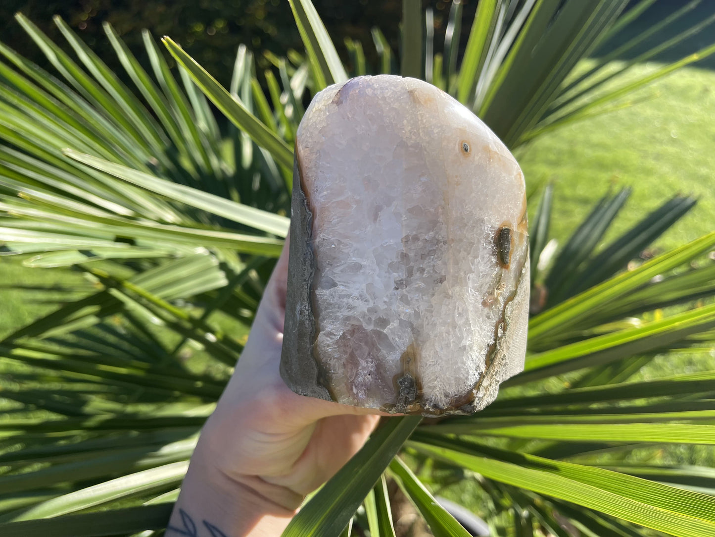 Amethist standvlak XL