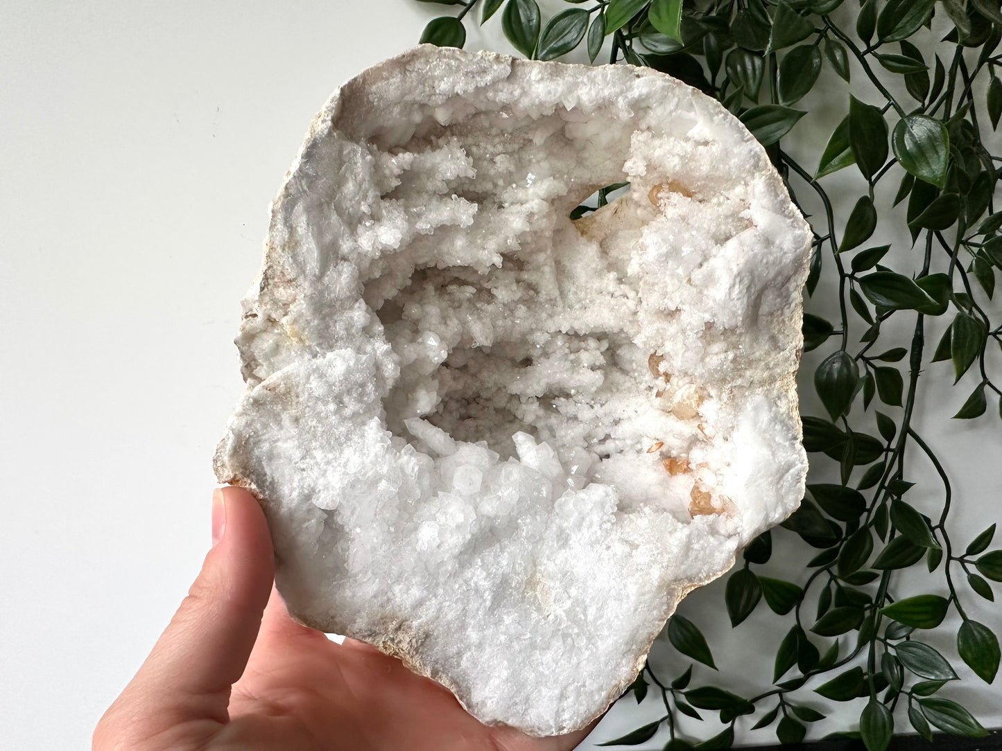 Kwarts geode paar XL