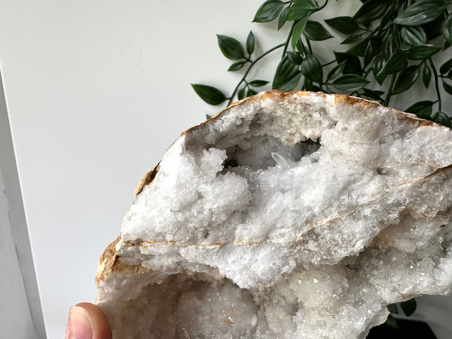 Kwarts geode paar XL