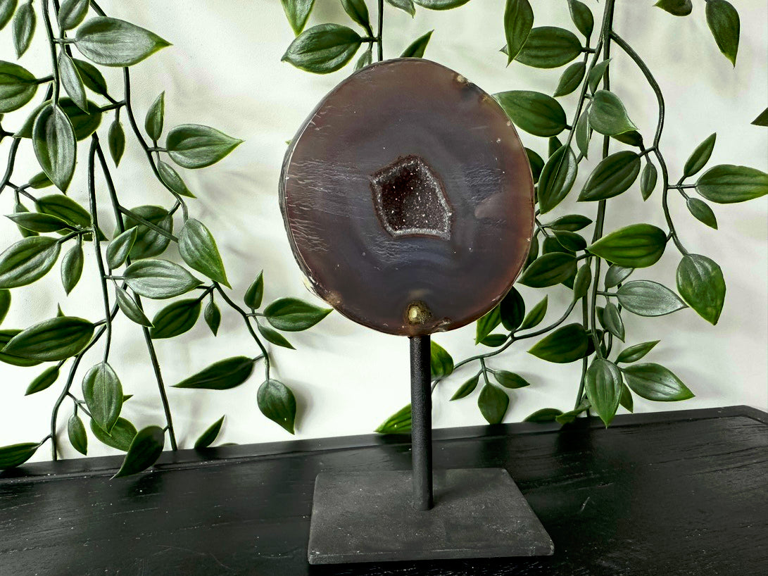 Druzy Agaat op standaard S