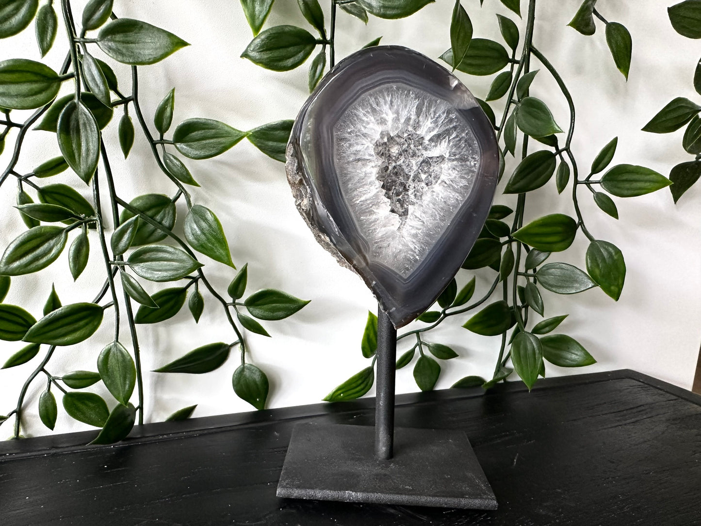 Druzy Agaat op standaard S