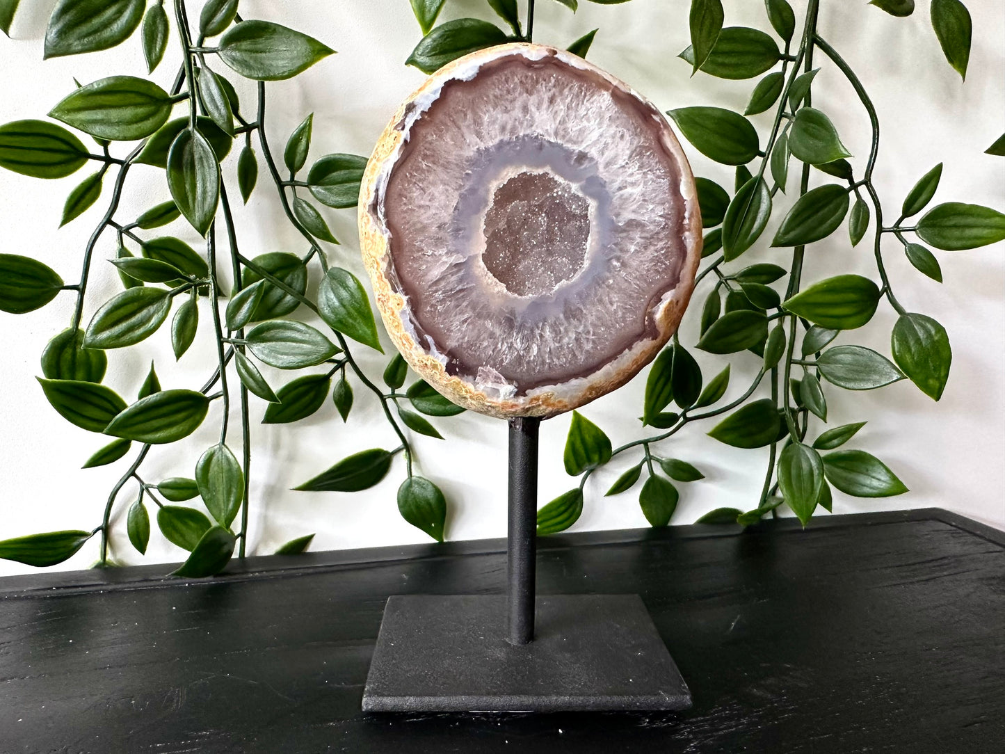 Druzy Agaat op standaard S