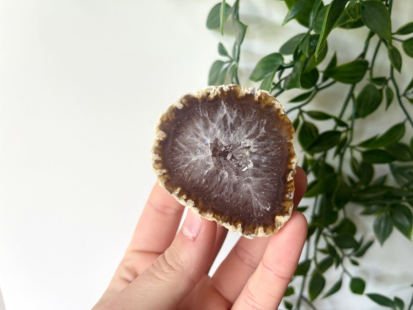 Agaat geode paartje A-kwaliteit