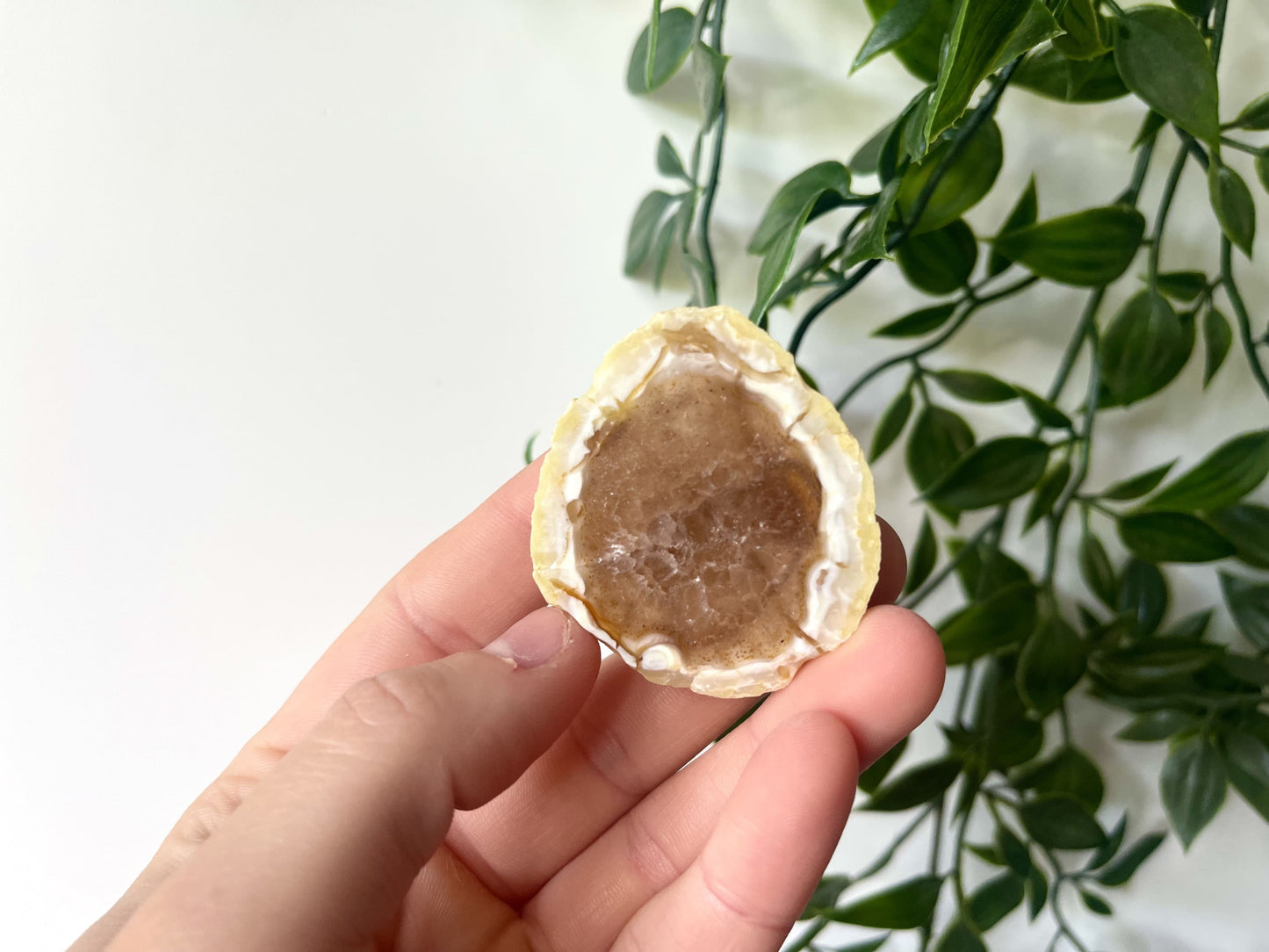 Agaat geode paartje A-kwaliteit