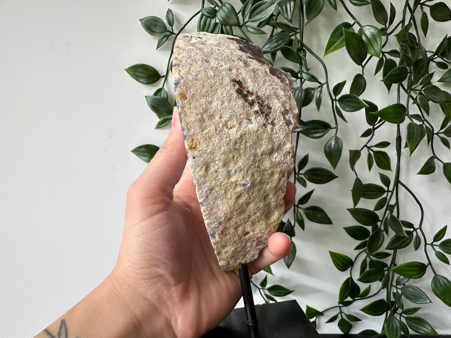 Druzy Agaat op standaard XL