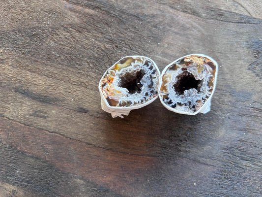 Agaat geode, maat M