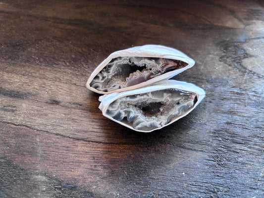 Agaat geode, maat M