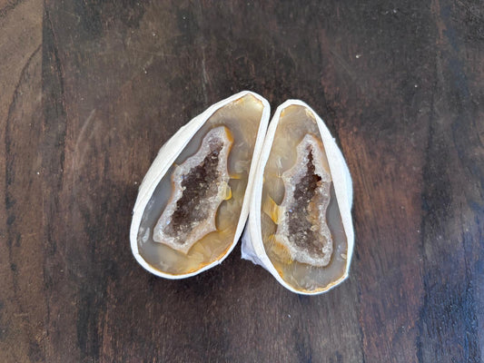 Agaat geode, maat M