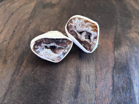 Agaat geode, maat M