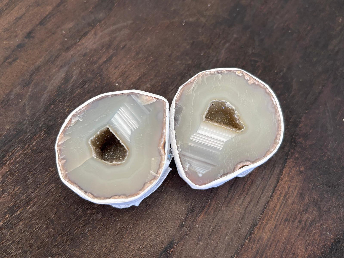 Agaat geode, maat M