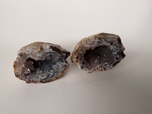 Agaat geode paartje, maat M