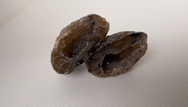 Agaat geode setje