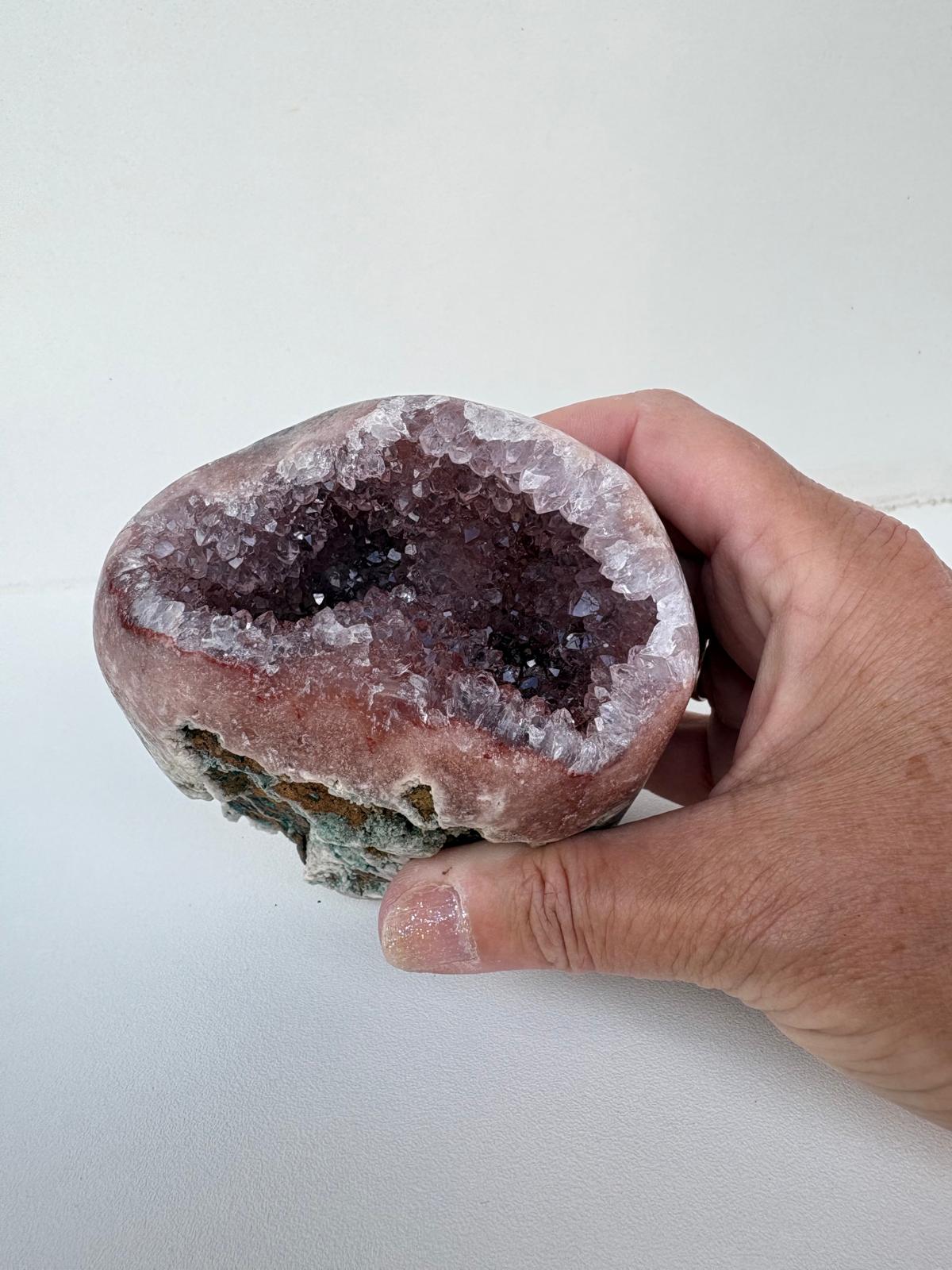 Roze Amethist cluster