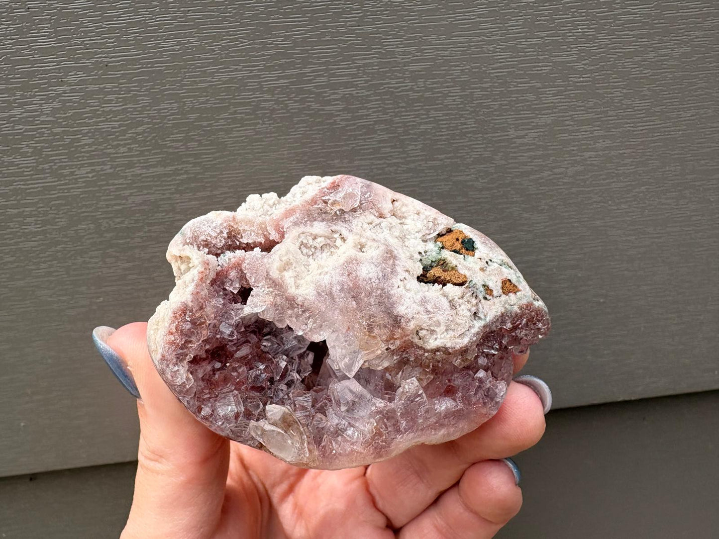 Roze Amethist cluster