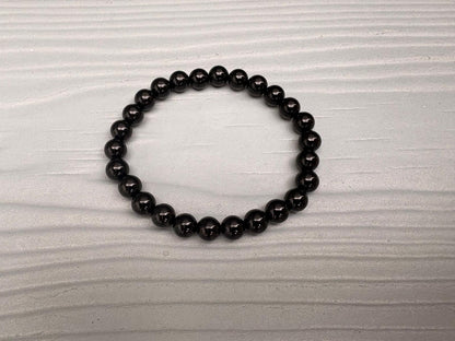 Onyx herenarmband 8 mm