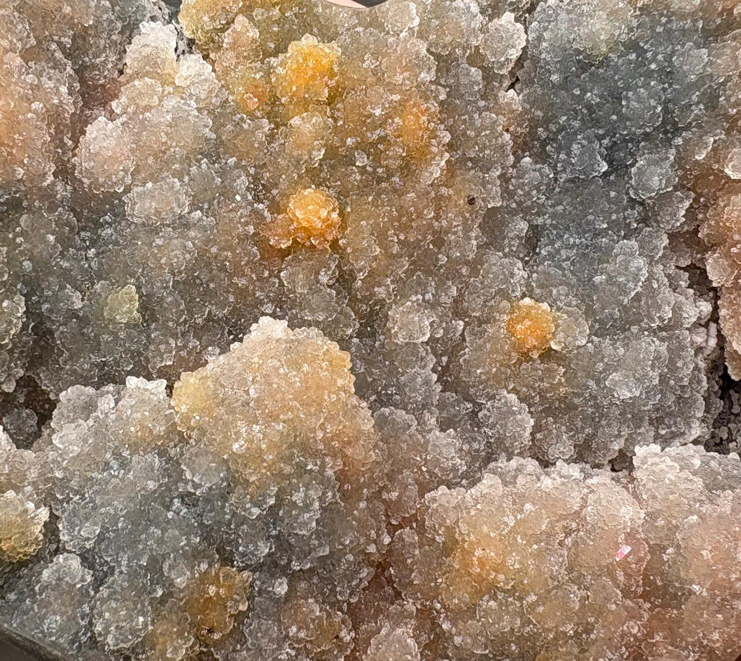 Amethist chalcedoon hart