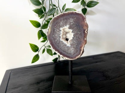 Druzy Agaat op standaard S