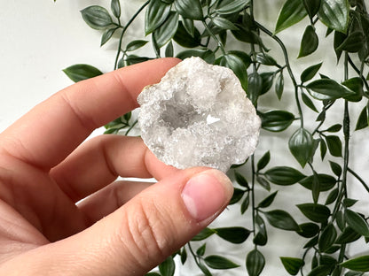 Kwarts geode paar S
