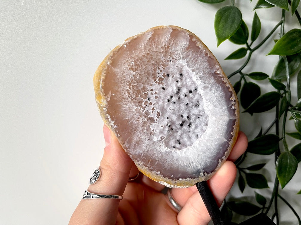 Druzy Agaat op standaard S