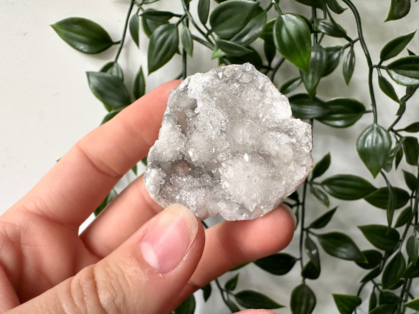 Kwarts geode paar S