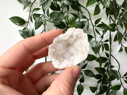 Kwarts geode paar S