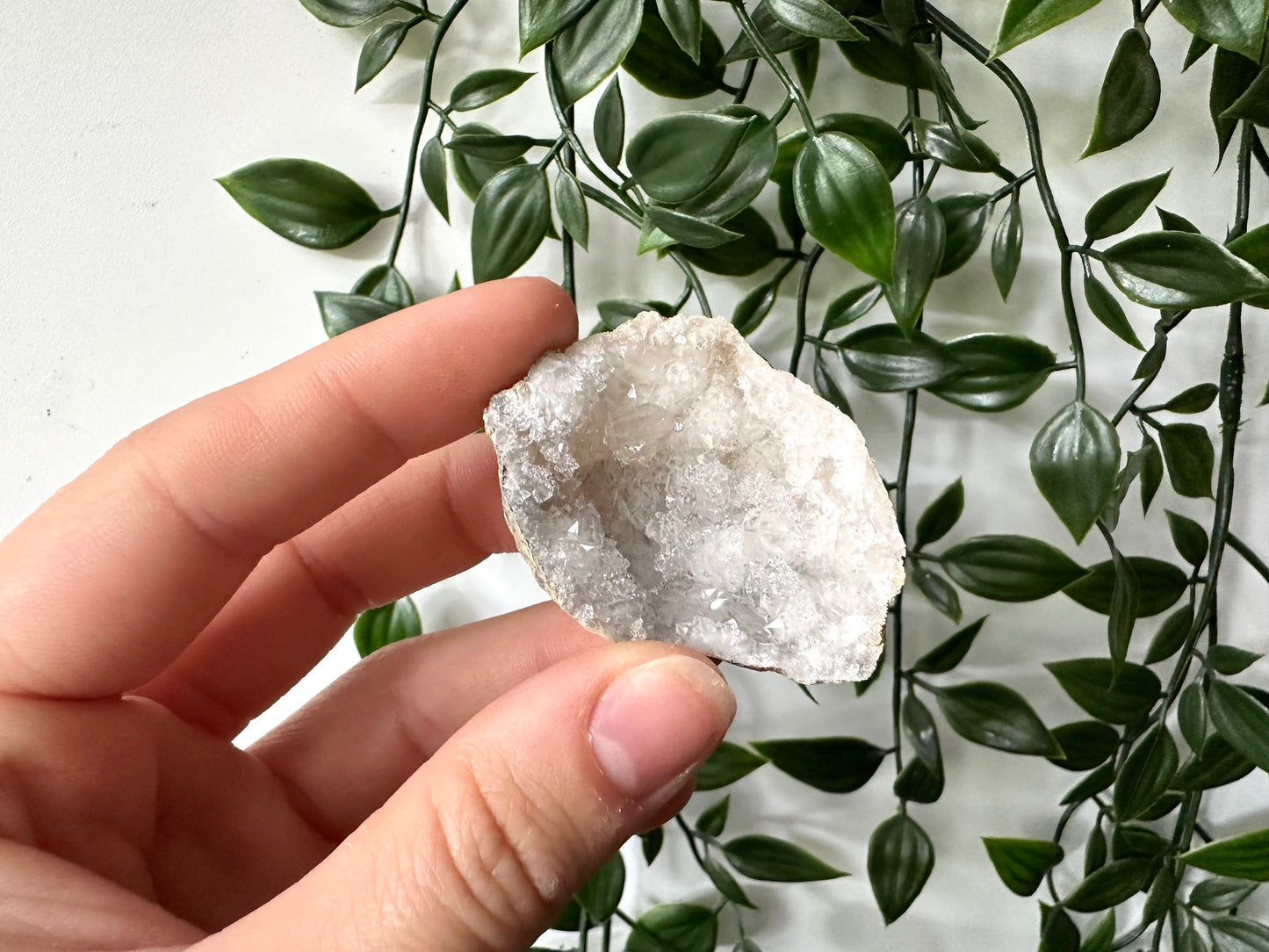 Kwarts geode paar S