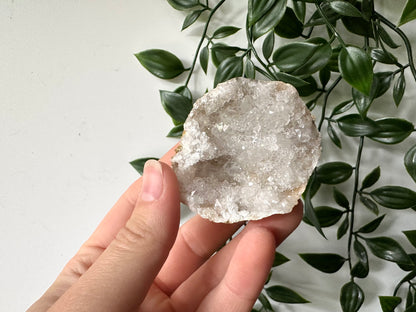Kwarts geode paar M