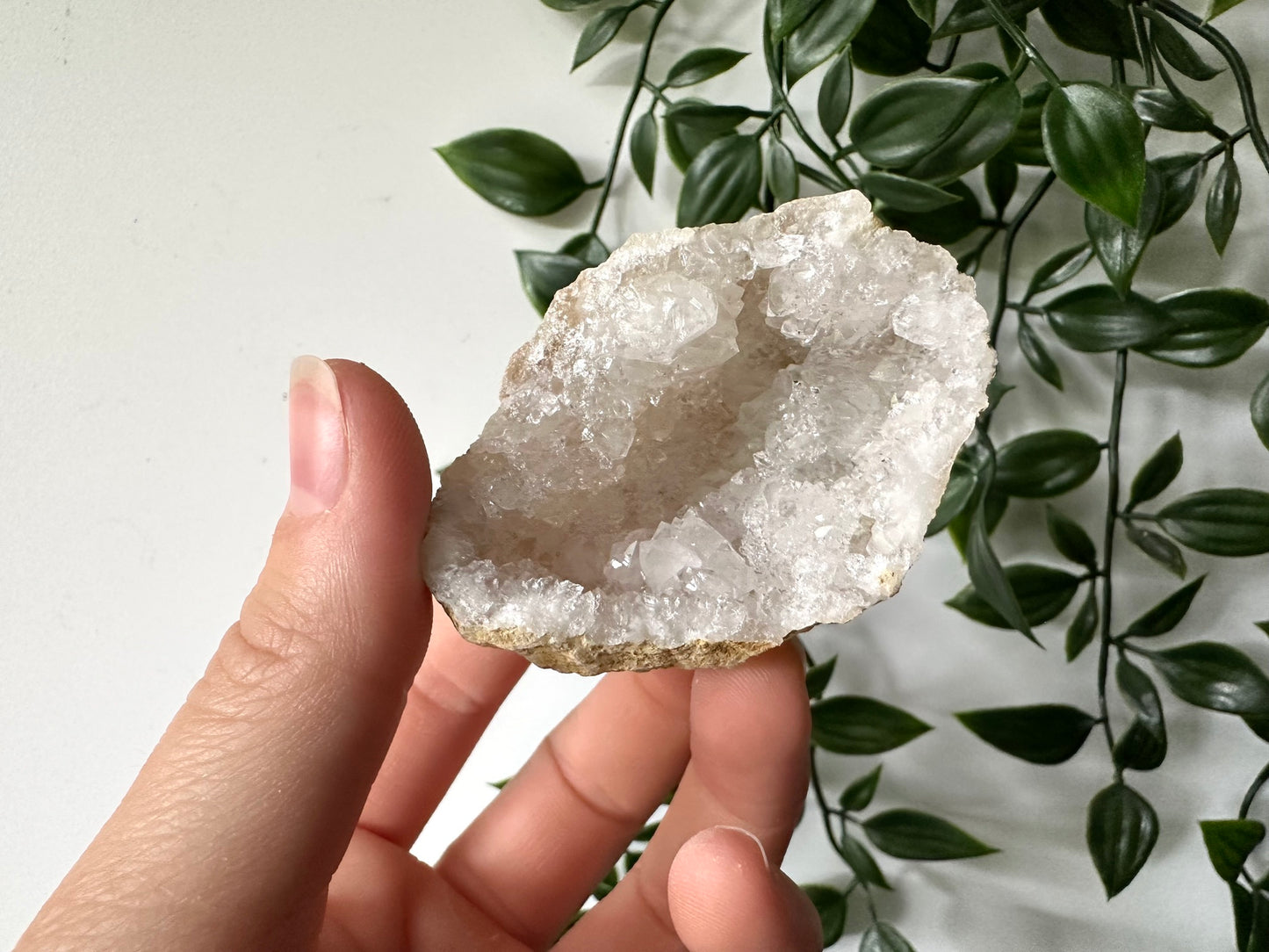 Kwarts geode paar M