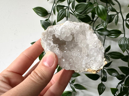 Kwarts geode paar M