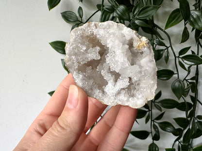 Kwarts geode paar M