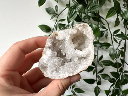 Kwarts geode paar M