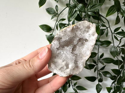 Kwarts geode paar M
