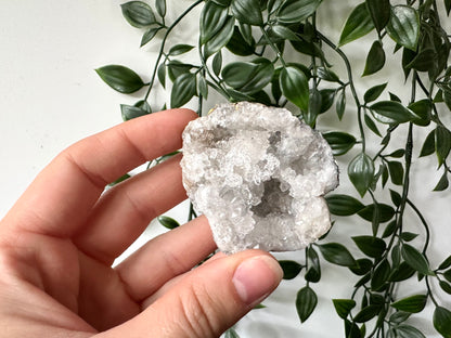 Kwarts geode paar M