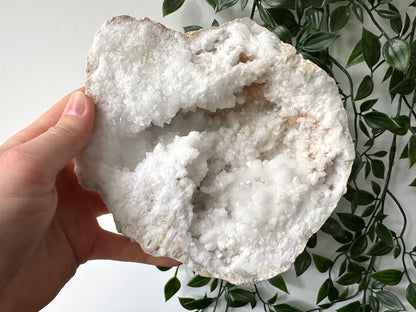 Kwarts geode paar XL