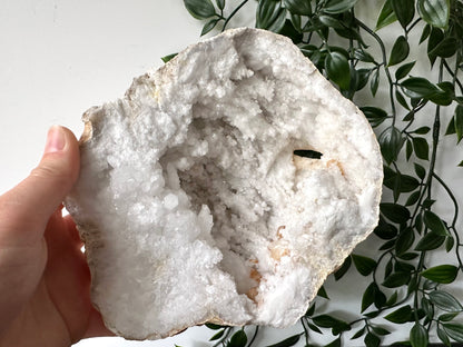 Kwarts geode paar XL