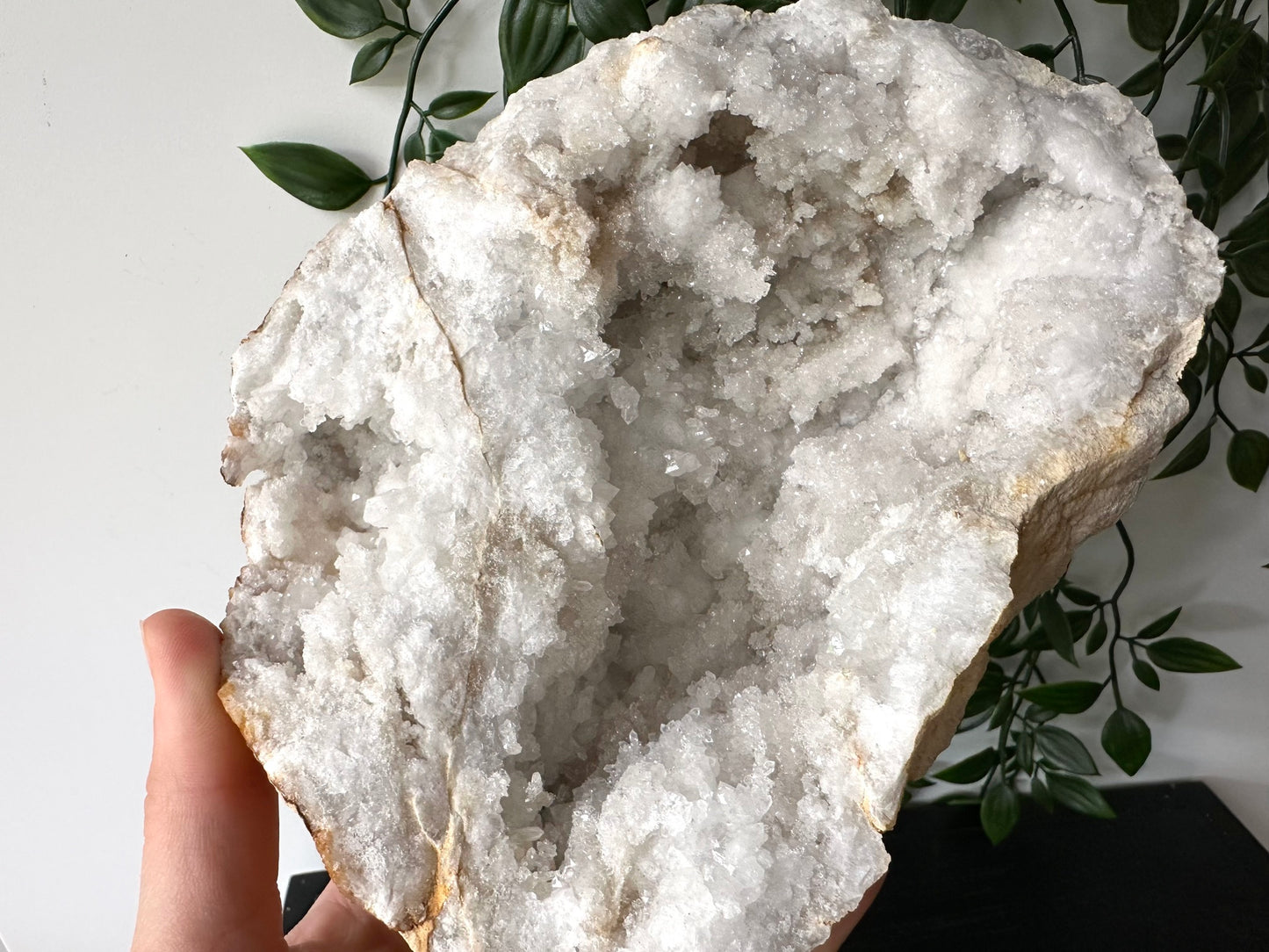 Kwarts geode paar XL