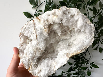 Kwarts geode paar XL