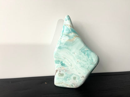 Caribbean Blue Calciet sculptuur