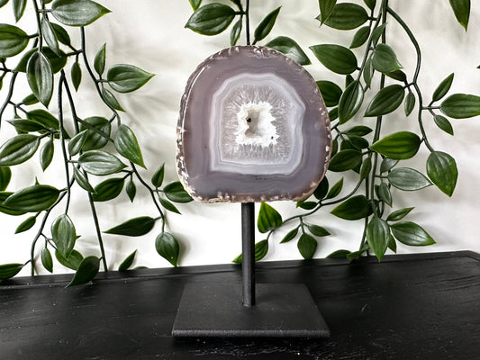 Druzy Agaat op standaard S