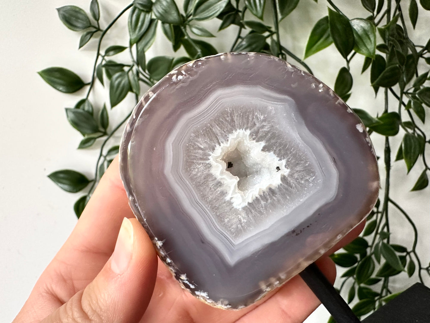 Druzy Agaat op standaard S