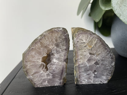 Agaat geode set