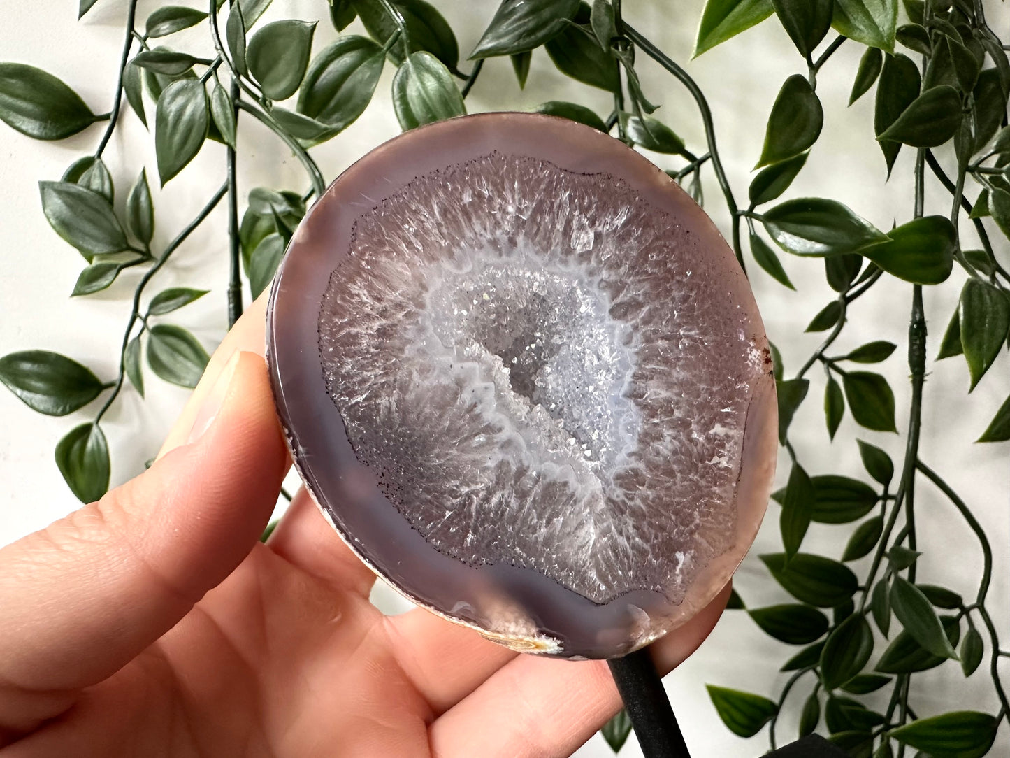 Druzy Agaat op standaard S